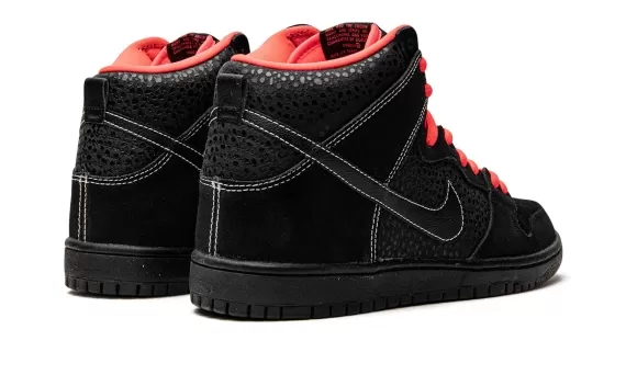 Nike Dunk High Pro SB - Black Atomic Red