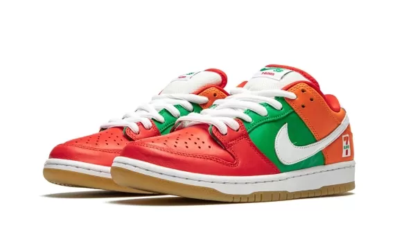 Nike SB Dunk Low x 7-Eleven - Orange/Green-Red