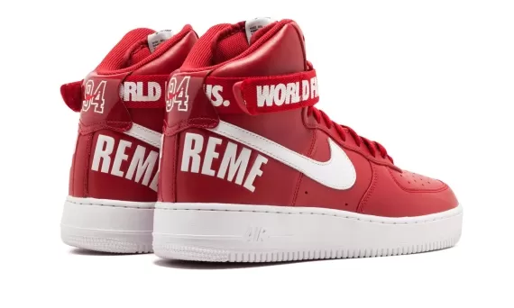 Nike Air Force 1 High Supreme SP - Red