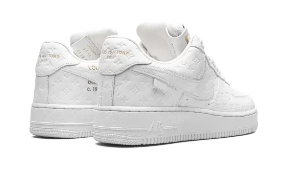 Nike Louis Vuitton Air Force 1 Low Virgil Abloh - White/White