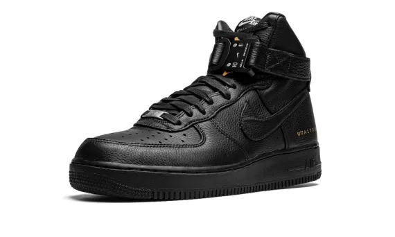 Nike Air Force 1 HI Alyx - Black-Metallic Gold