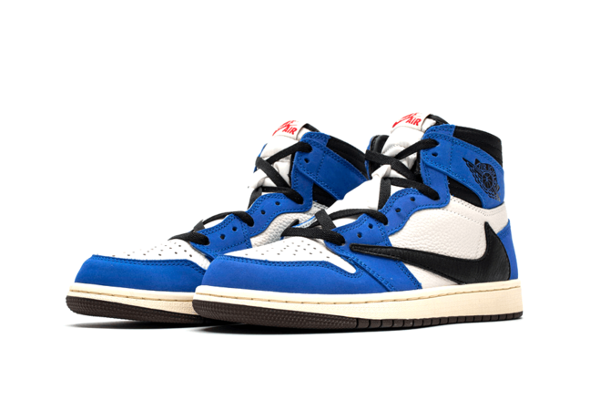 Air Jordan 1 High OG TS SP White Blue