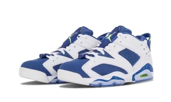 Air Jordan 6 Retro Low - Seahawks