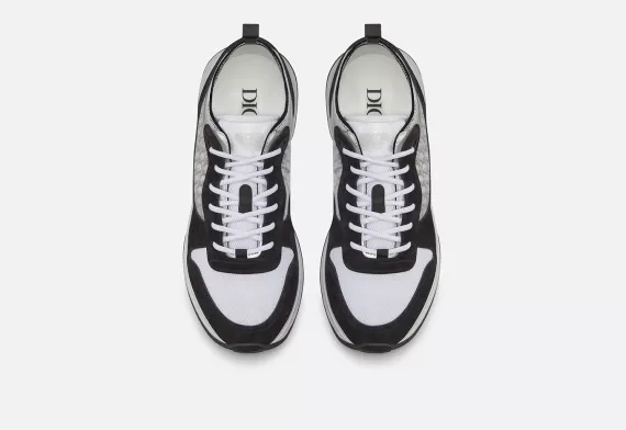 B25 Runner Sneaker Black/White 