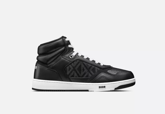 B27 High-Top Sneaker - Black CD Diamond