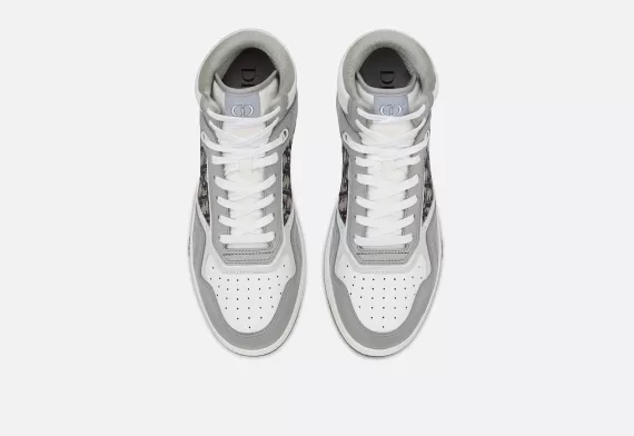 B27 High-Top Sneaker - Gray/White, Beige/Black