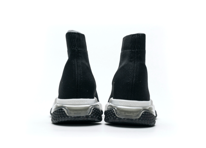 Balenciaga Speed Runner Clear Sole Black White - Shoes | yzy.su