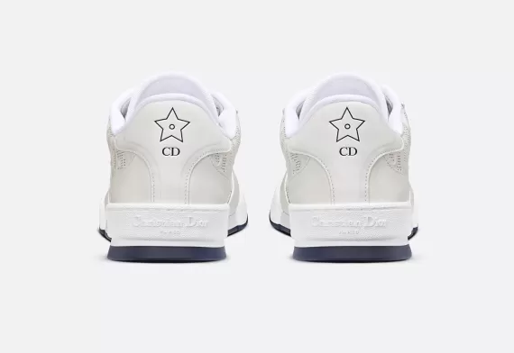 Dior One Sneaker - White Dior Oblique Perforated Calfskin