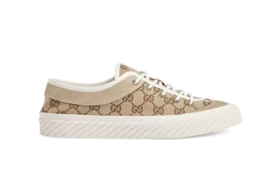 Gucci GG Monogram Low-Top sneakers - Beige
