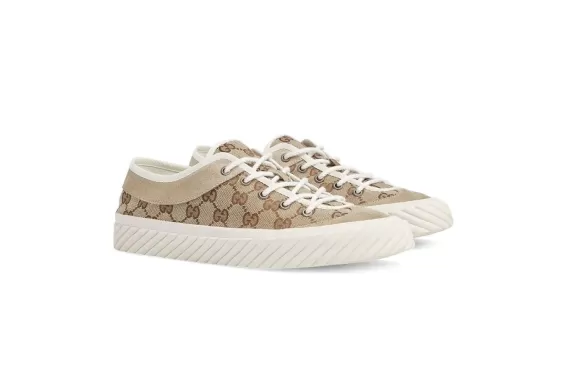 Gucci GG Monogram Low-Top sneakers - Beige