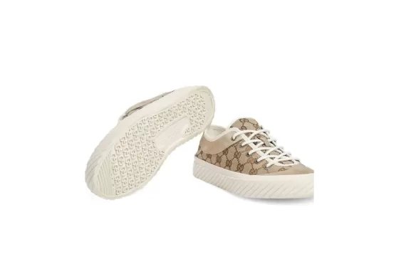 Gucci GG Monogram Low-Top sneakers - Beige