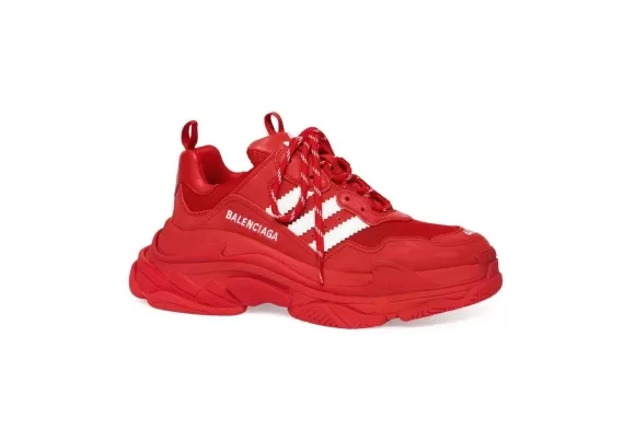 Balenciaga Triple S Sneakers - Red