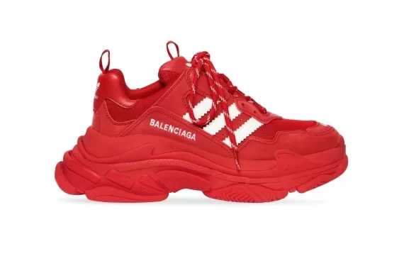 Balenciaga Triple S Sneakers - Red