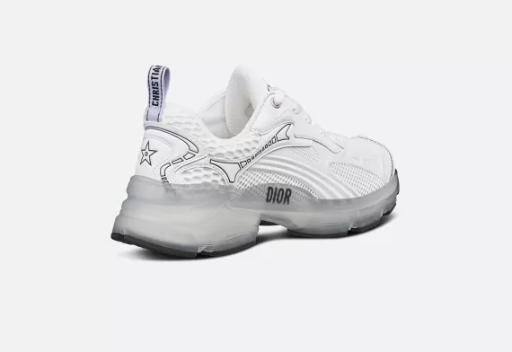 Dior Vibe Sneaker White Technical Fabric, Mesh and Rubber