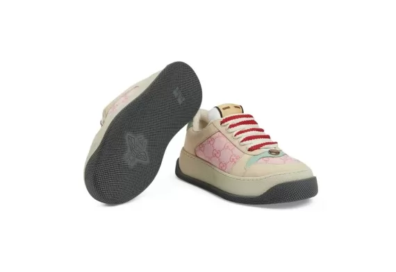 Gucci Screener GG Canvas Sneakers Pink/Multicolour