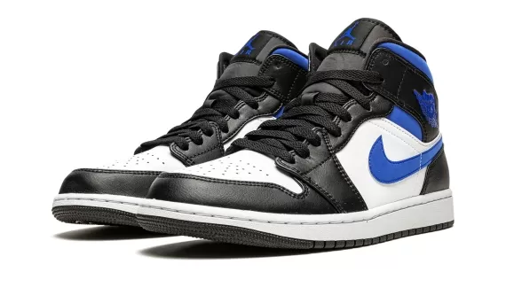 Air Jordan 1 Mid - Racer Blue / Black / White