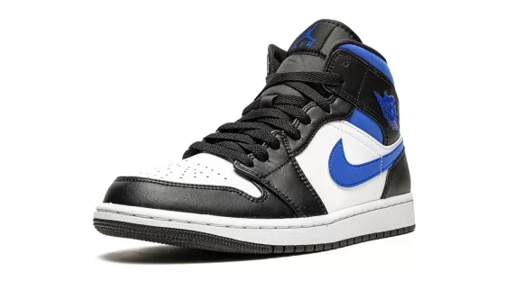 Air Jordan 1 Mid - Racer Blue / Black / White