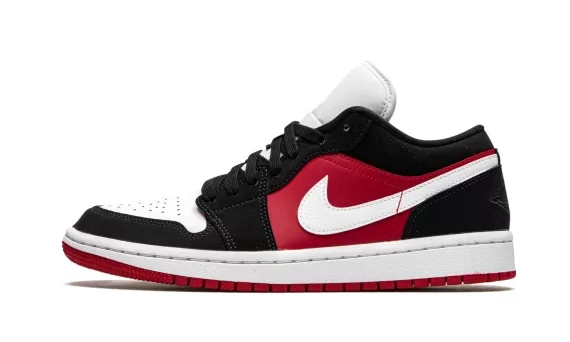 Air Jordan 1 Low - Black / White / Gym Red