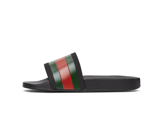 Gucci Black Pursuit Slides