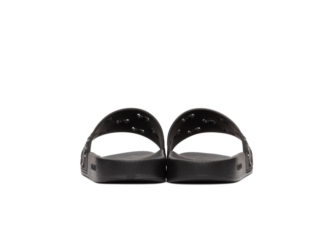 Gucci Black Rubber GG Slides