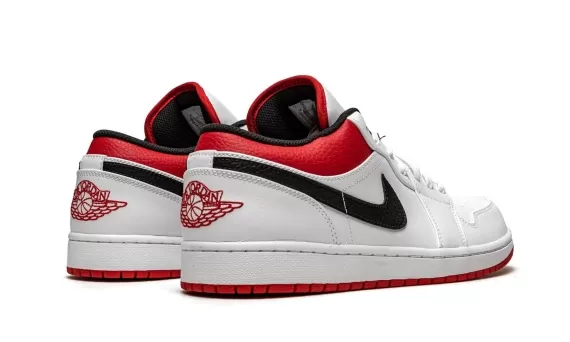 Air Jordan 1 Low - White University Red