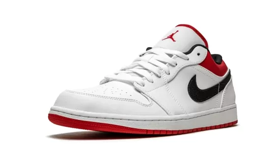 Air Jordan 1 Low - White University Red