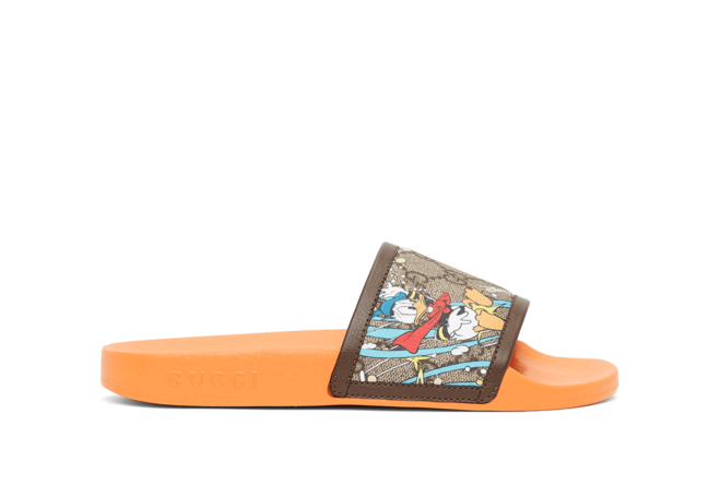 Orange Disney Edition GG Supreme Donald Duck Sandals