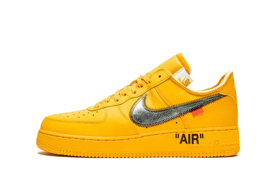 NIKE AIR FORCE 1 LOW Off-White - University Gold