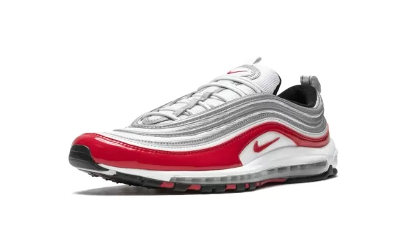 Air Max 97 - Pure Platinum/University Red