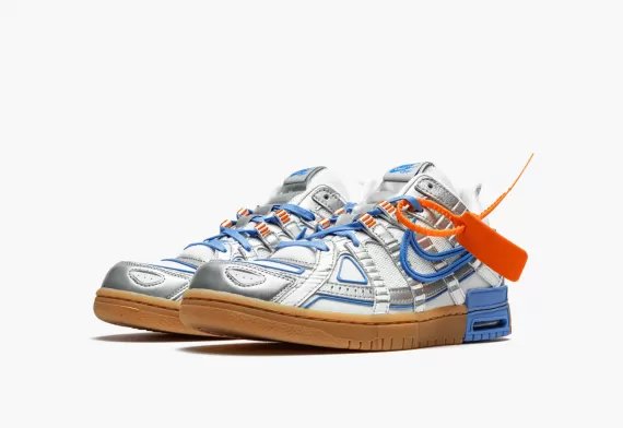 NIKE AIR RUBBER DUNK Off-White - University Blue