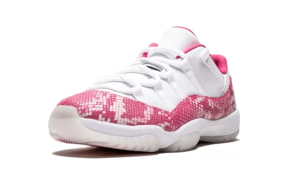 Air Jordan 11 Retro Low - Pink Snakeskin