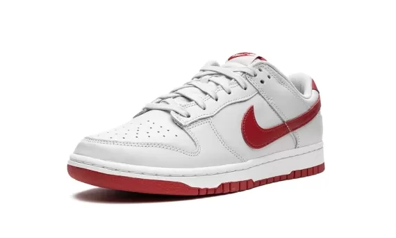 Dunk Low - Vast Grey / Varsity Red