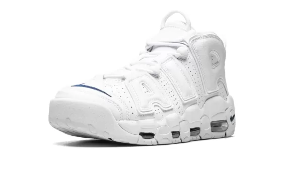 Air More Uptempo - White/Midnight Navy