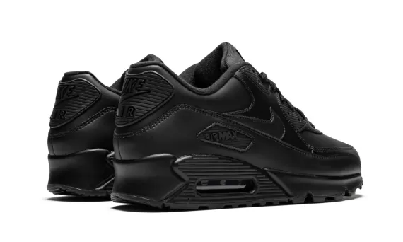 Air Max 90 Leather - Triple Black