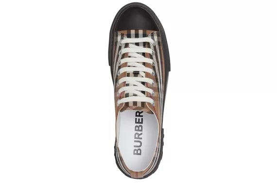 Vintage Check Low-top Sneakers - Birch Brown