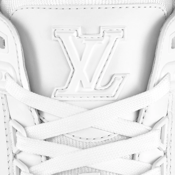 Louis Vuitton Trainer Sneaker - White, Calf leather