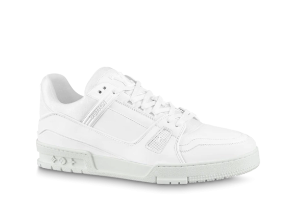 Louis Vuitton Trainer Sneaker - White, Calf leather