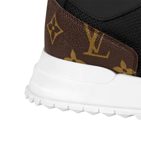 Louis Vuitton Run Away Sneaker - Black, Monogram canvas and mesh