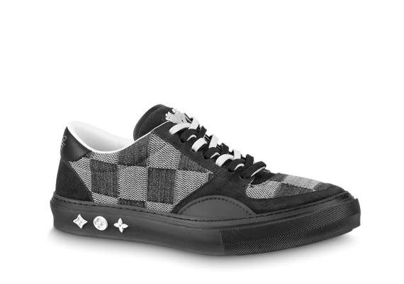 Louis Vuitton Ollie Sneaker - Blue, Damier denim