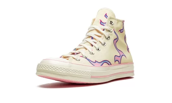 Chuck 70 HI Golf Le Fleur - Pink Flames