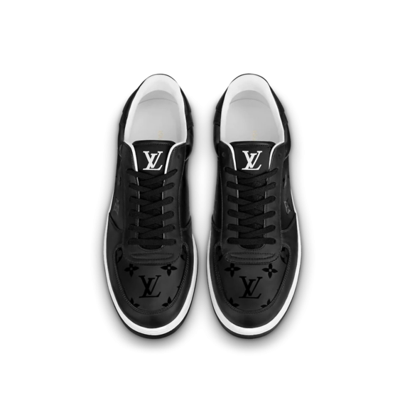 Louis Vuitton Rivoli Sneaker - Black, Monogram metallic canvas and calf leather