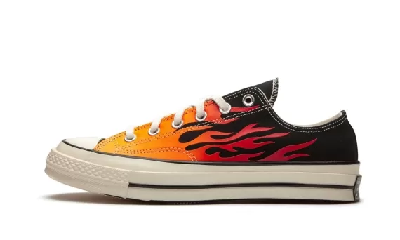 Chuck 70 Ox Flames - Black