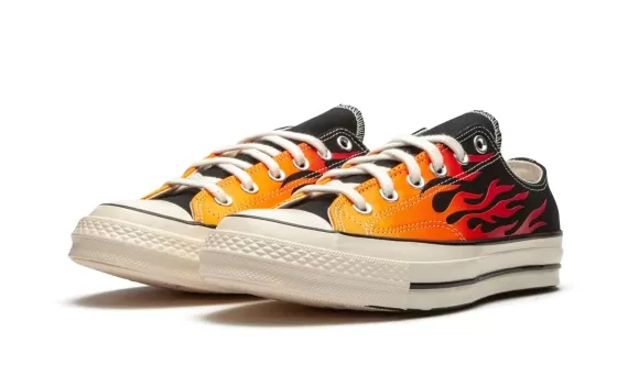 Chuck 70 Ox Flames - Black