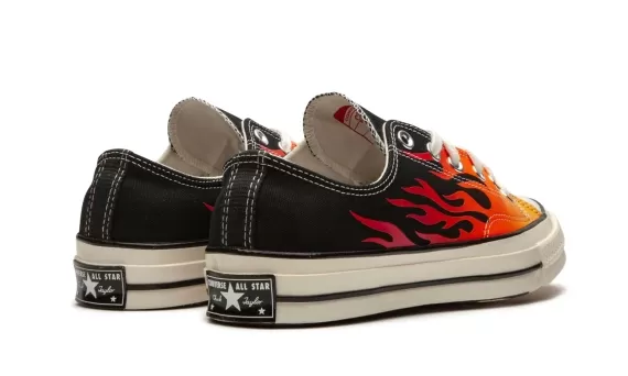 Chuck 70 Ox Flames - Black