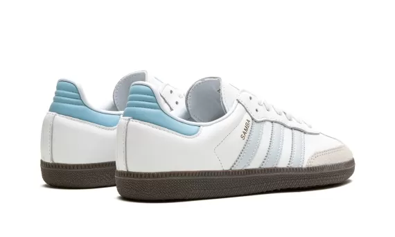 Samba OG - White / Halo Blue