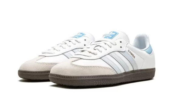 Samba OG - White / Halo Blue