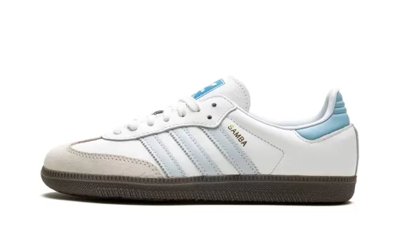 Samba OG - White / Halo Blue