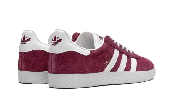 Gazelle - Burgundy / White
