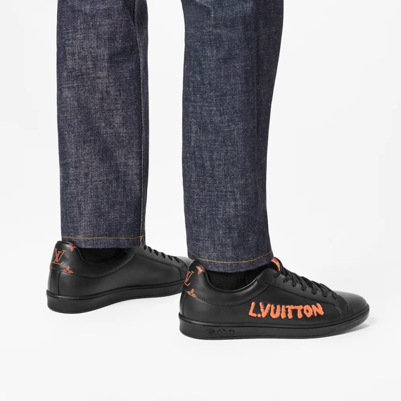 Louis Vuitton Luxembourg Samothrace Sneaker - Orange, Calf leather