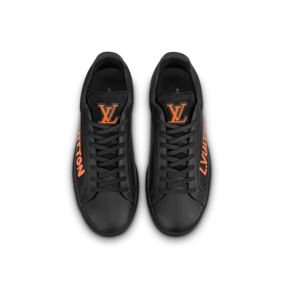 Louis Vuitton Luxembourg Samothrace Sneaker - Orange, Calf leather